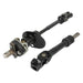 DURAFORCE For Hummer H3 2006-2010 H3T 2009-2010 Intermediate& Lower Steering Shaft Set