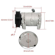 DURAFORCE CO 28003C A/C Compressor +Clutch For Honda Accord 2003-2006 07 2.4L l4 1034995
