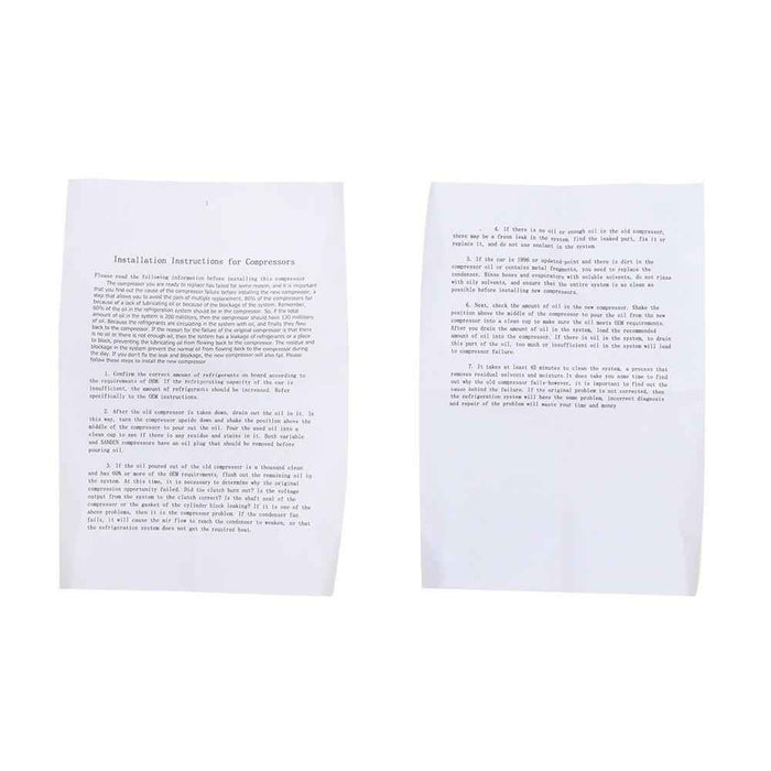 DURAFORCE CO 28003C A/C Compressor +Clutch For Honda Accord 2003-2006 07 2.4L l4 1034995