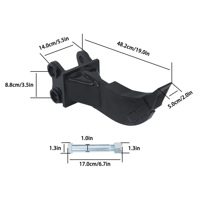 DURAFORCE Attachment Ripper Attachment Hooks Ripper Teeth For Digger Mini Excavator