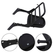 DURAFORCE Backrest Sissy Bar w/Luggage Rack 1985-2015 For Honda Rebel 250 CA250 CMX250C