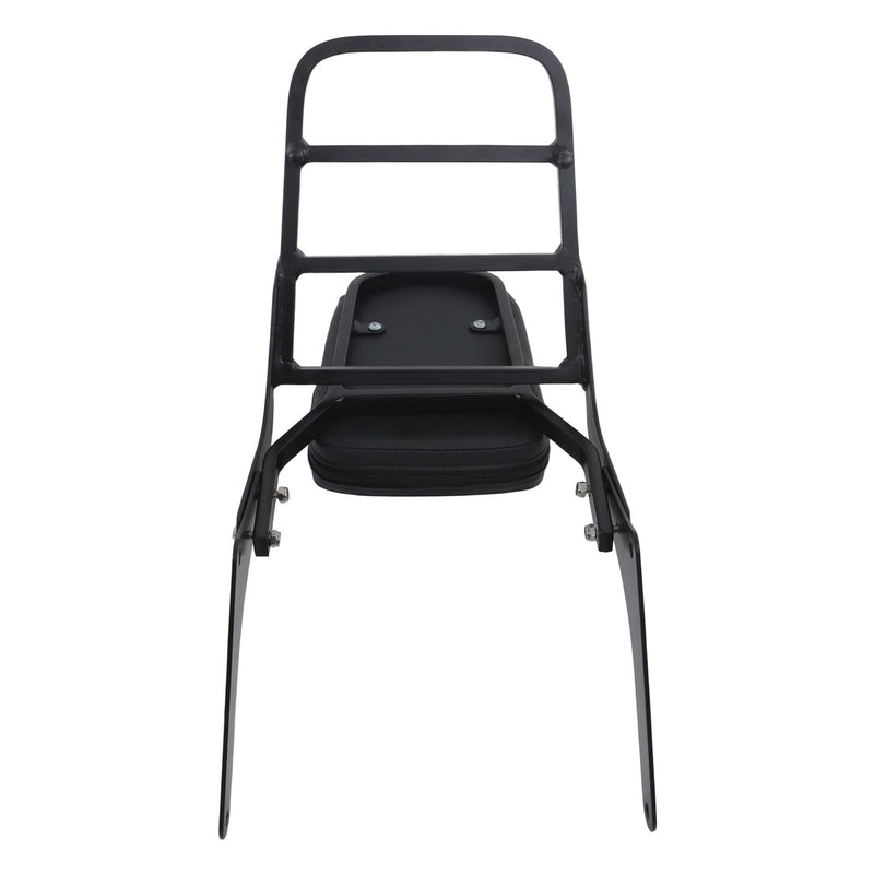 DURAFORCE Backrest Sissy Bar w/Luggage Rack 1985-2015 For Honda Rebel 250 CA250 CMX250C