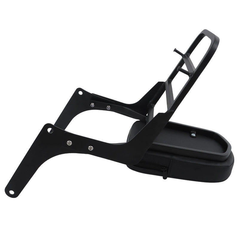 DURAFORCE Backrest Sissy Bar w/Luggage Rack 1985-2015 For Honda Rebel 250 CA250 CMX250C