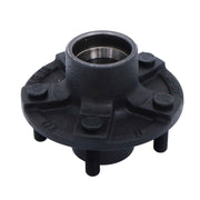 DURAFORCE 5 on 4.5" Trailer Hub Kit and 1" Round BT8 Spindle W/Trailer Bearing 2Pack