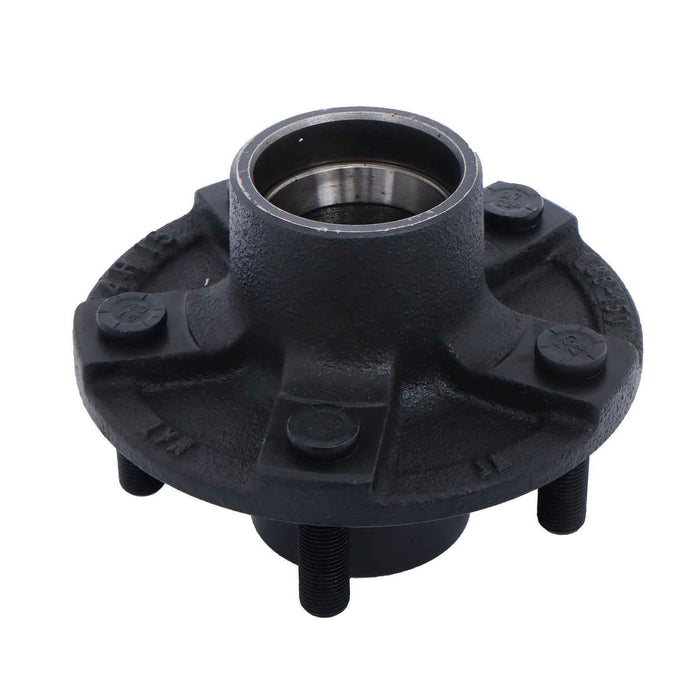 DURAFORCE 5 on 4.5" Trailer Hub Kit and 1" Round BT8 Spindle W/Trailer Bearing 2Pack