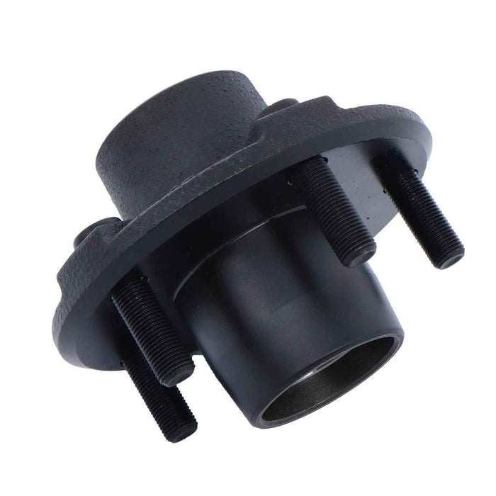 DURAFORCE 5 on 4.5" Trailer Hub Kit and 1" Round BT8 Spindle W/Trailer Bearing 2Pack