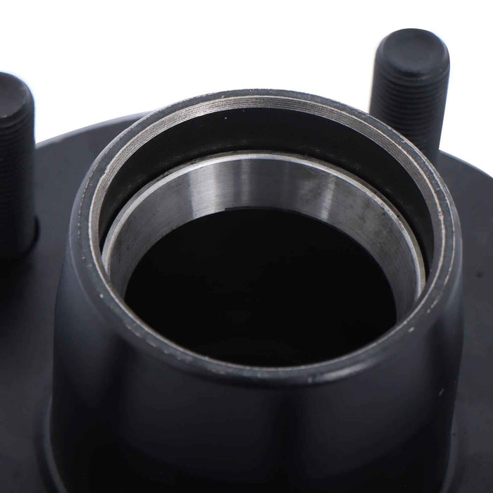 DURAFORCE 5 on 4.5" Trailer Hub Kit and 1" Round BT8 Spindle W/Trailer Bearing 2Pack