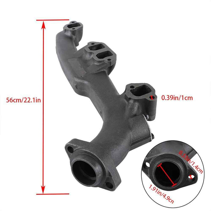 DURAFORCE Passenger Side Exhaust Manifold w/ Gasket For Dodge Ram Dakota Durango 5.9L 5.2L