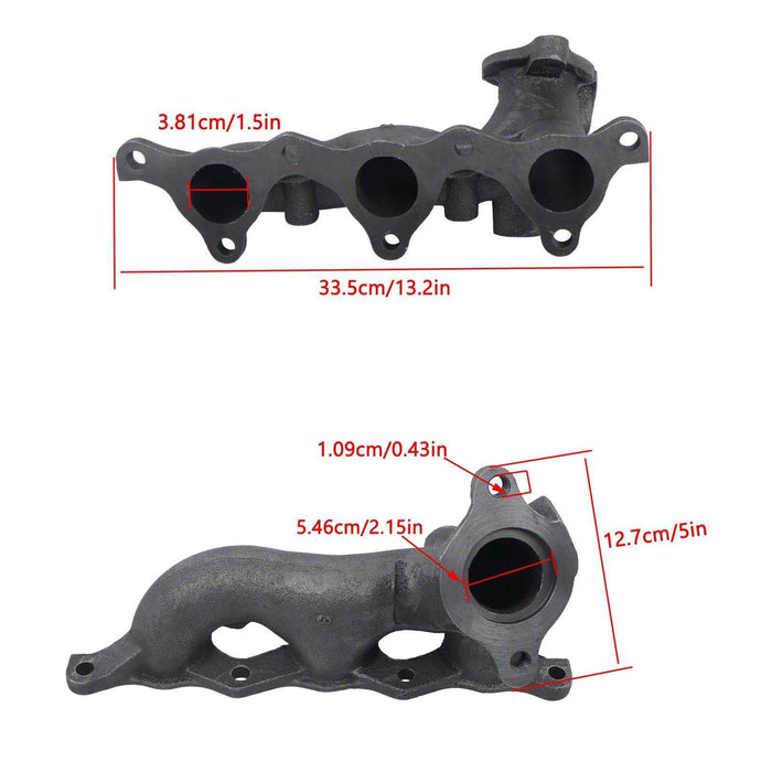 DURAFORCE For 2001-2002 Mitsubishi Montero Gen3 3.5L Left Side Exhaust Manifold MR497481