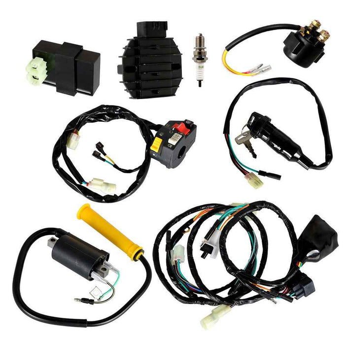 DURAFORCE For Honda TRX400EX Sportrax 1999-04 CDI Ignition Coil Switch Wire Harness Assy