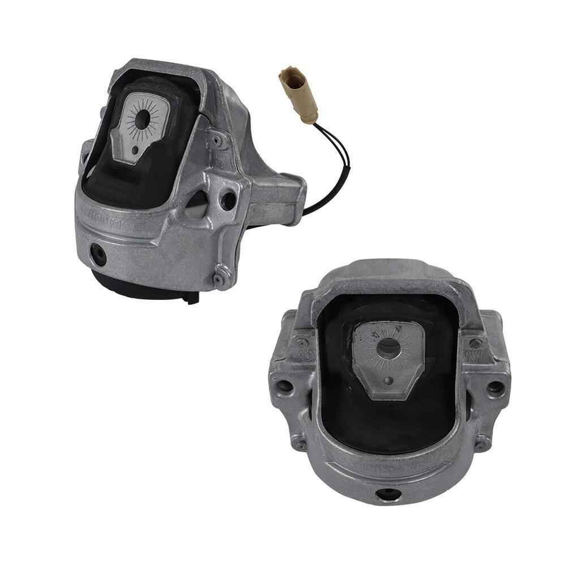 DURAFORCE For Audi 2009 10-14 A4 2010 11-14 A5 2Pcs Left＋Right Engine Motor Bracket Mounts