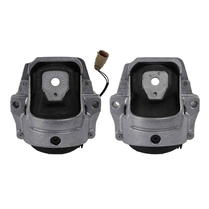 DURAFORCE For Audi 2009 10-14 A4 2010 11-14 A5 2Pcs Left＋Right Engine Motor Bracket Mounts