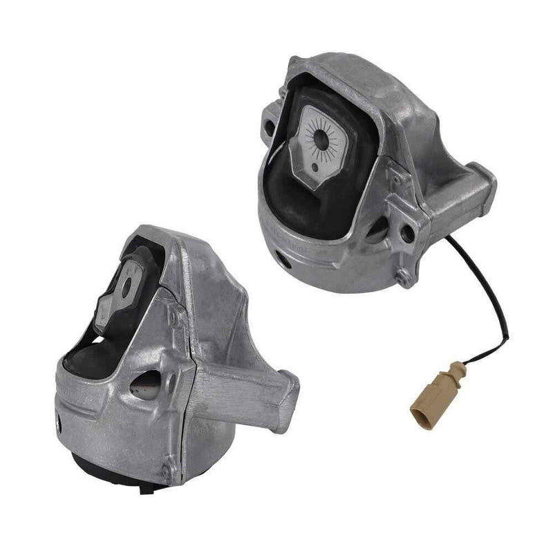DURAFORCE For Audi 2009 10-14 A4 2010 11-14 A5 2Pcs Left＋Right Engine Motor Bracket Mounts