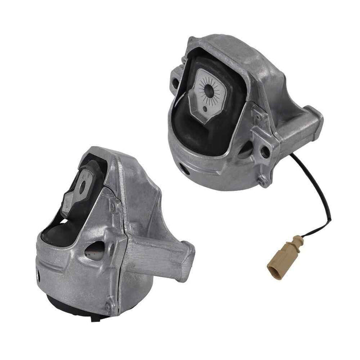 DURAFORCE For Audi 2009 10-14 A4 2010 11-14 A5 2Pcs Left＋Right Engine Motor Bracket Mounts