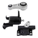 DURAFORCE For Ford Ecosport L4 2.0L 13- 17 Engine Motor Mounts Automatic Trans Mount 3PCS