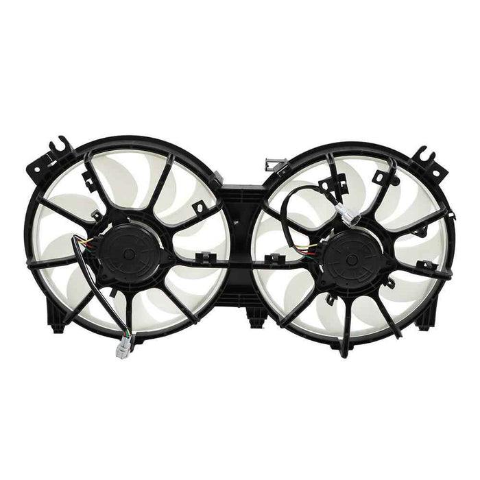 DURAFORCE For Altima SV Sedan 4-Door 2.5L 2013-2018 Radiator + A/C Condenser Fan Assembly