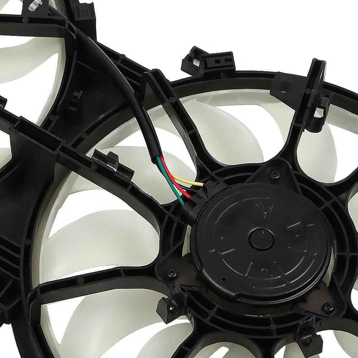 DURAFORCE For Altima SV Sedan 4-Door 2.5L 2013-2018 Radiator + A/C Condenser Fan Assembly