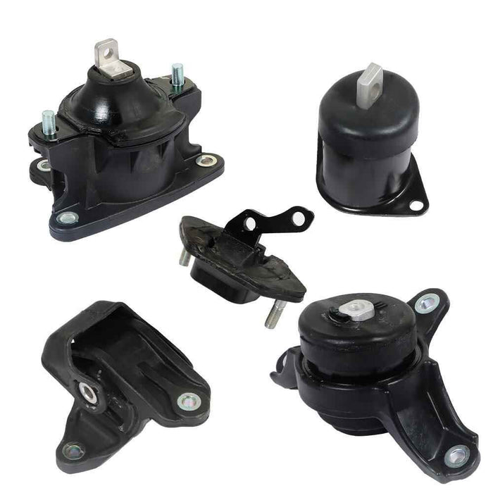 DURAFORCE 5× Engine Motor Trans Mounts Set For 08-11 Honda Accord 09-11 Acura TSX 2.4L A/T
