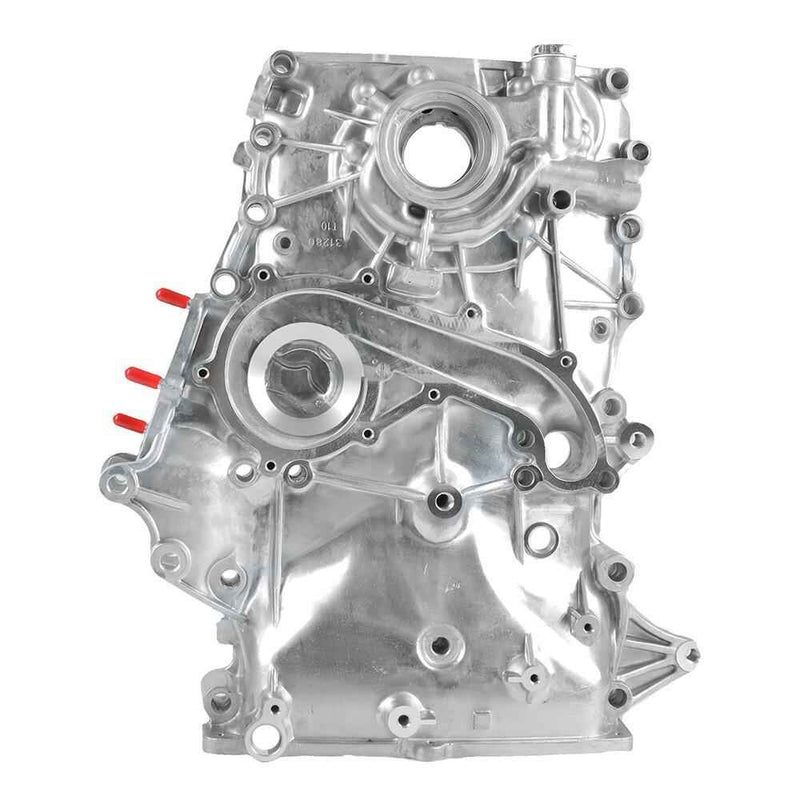 DURAFORCE For Toyota Tacoma 2.7L DOHC 2006 2007-2015 16V Engine Timing Cover w/ Oil Pump