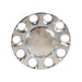 DURAFORCE High Quality Nut Cover For Semi Truck Chrome Front Wheel Covers Hub Axle 33 MM