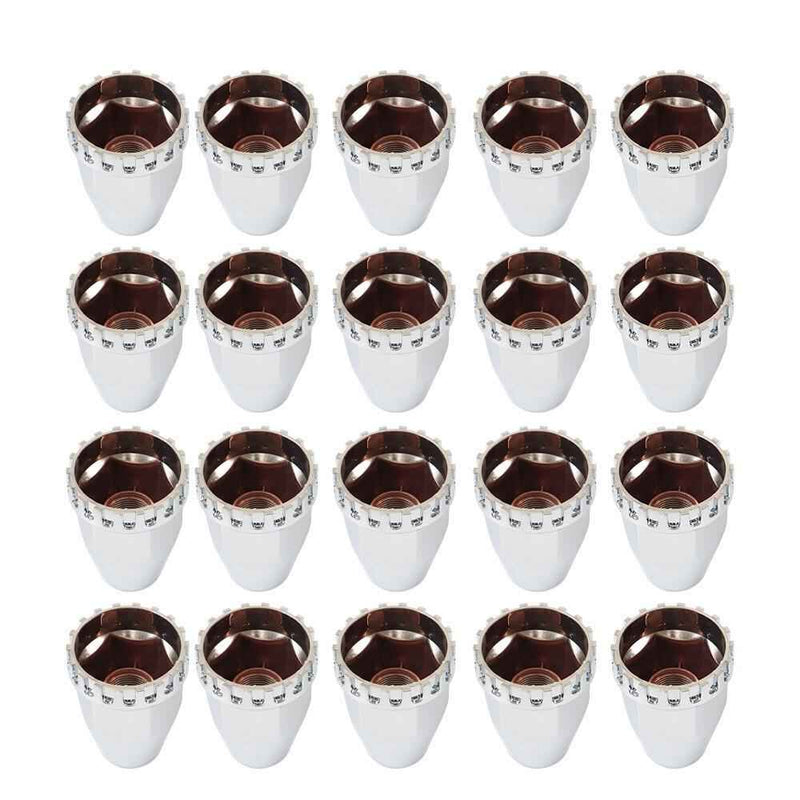 DURAFORCE High Quality Nut Cover For Semi Truck Chrome Front Wheel Covers Hub Axle 33 MM