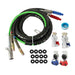 DURAFORCE Wrap Set Air Line Hose Assemblies With 4 Air Hose Coupling Connector 12FT 3-in-1