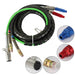 DURAFORCE Wrap Set Air Line Hose Assemblies With 4 Air Hose Coupling Connector 12FT 3-in-1