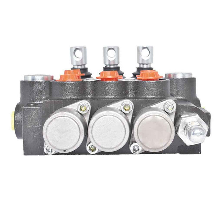 DURAFORCE Double Acting Adjustable Hydraulic Directional Control Valve 3 Spool 11 GPM