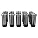DURAFORCE 15 Pack Precision 5C Round Collet Set Fractional 1/8" To 1" For Milling Lathe