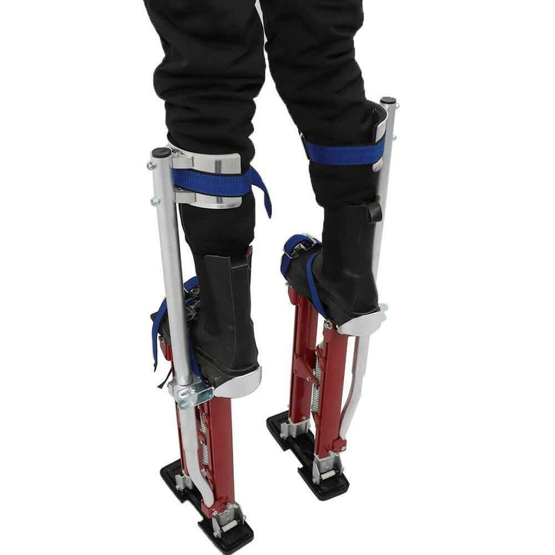 DURAFORCE Adjustable Drywall Stilts Aluminum Tool 18"-30" For Painting Painter Taping