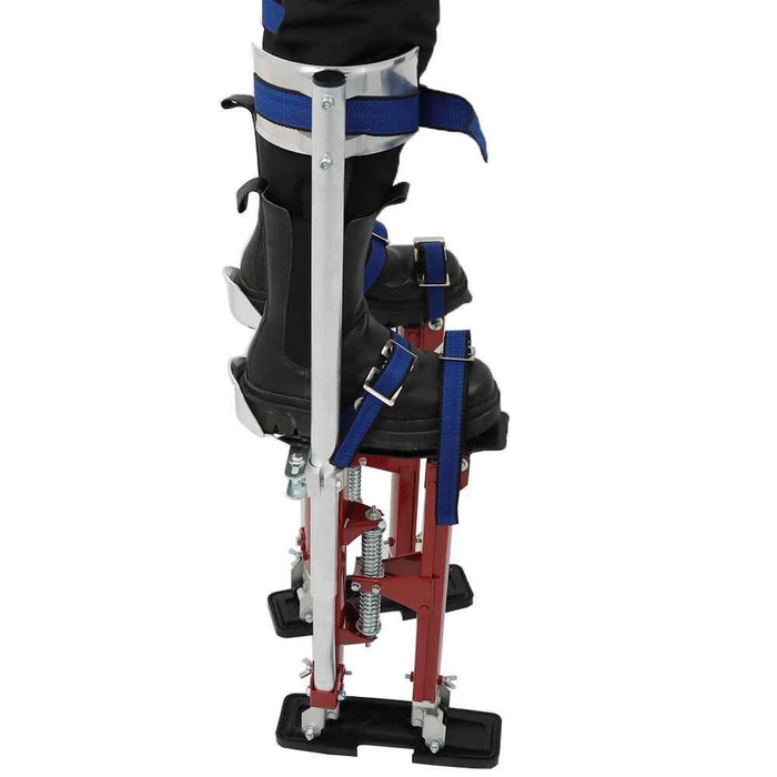 DURAFORCE Adjustable Drywall Stilts Aluminum Tool 18"-30" For Painting Painter Taping