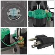 DURAFORCE 1/3HP 4CFM Aluminum Air Vacuum Pump Manifold Gauge Set HVAC AC Refrigerant Kit