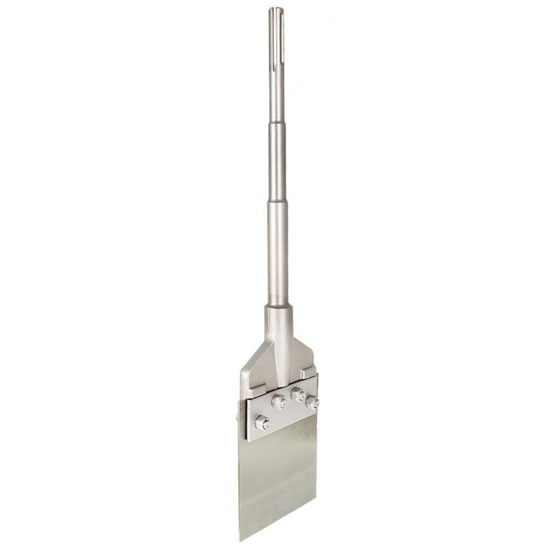 DURAFORCE 6" × 25" Max Floor Scraper 6” Wide Tile Removal Bit And Blade SDS Heavy Duty