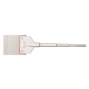 DURAFORCE 6" × 25" Max Floor Scraper 6” Wide Tile Removal Bit And Blade SDS Heavy Duty