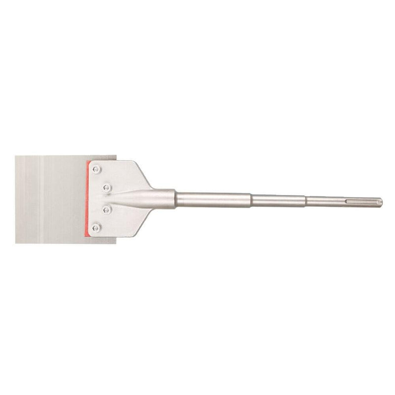 DURAFORCE 6" × 25" Max Floor Scraper 6” Wide Tile Removal Bit And Blade SDS Heavy Duty