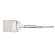 DURAFORCE 6" × 25" Max Floor Scraper 6” Wide Tile Removal Bit And Blade SDS Heavy Duty