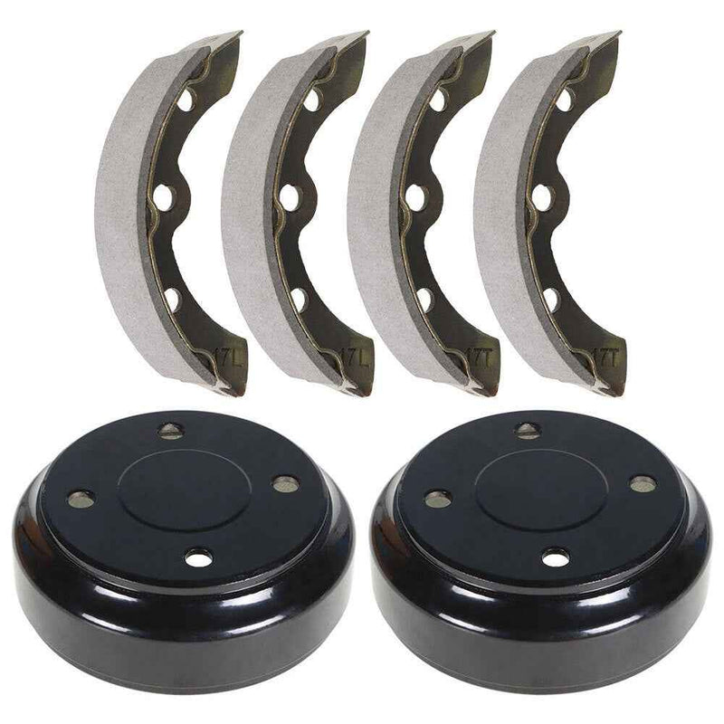 DURAFORCE For DS G&E 95+ and Precedent 04+ For Club Car Golf Cart Brake Shoes & Spring Kit