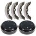 DURAFORCE For DS G&E 95+ and Precedent 04+ For Club Car Golf Cart Brake Shoes & Spring Kit