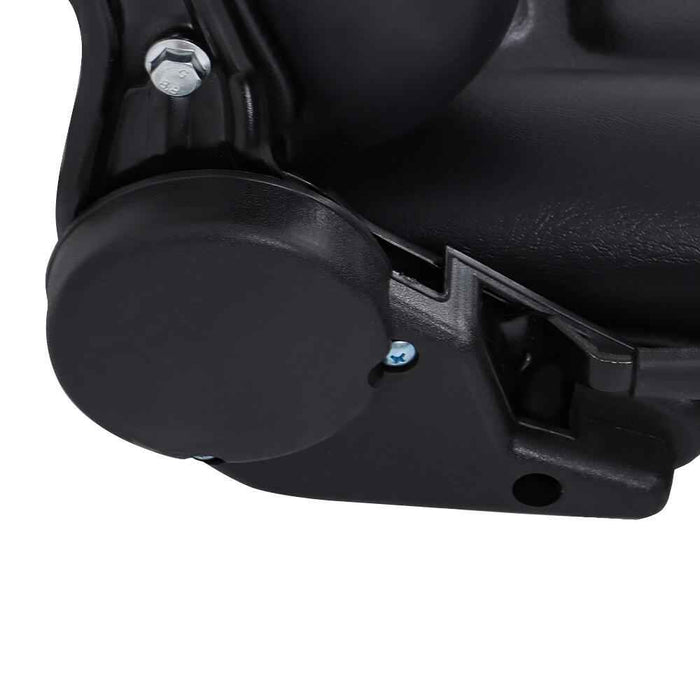 DURAFORCE Adjustable Angle Back And Slide Universial Tractor Fold Down Seat Black