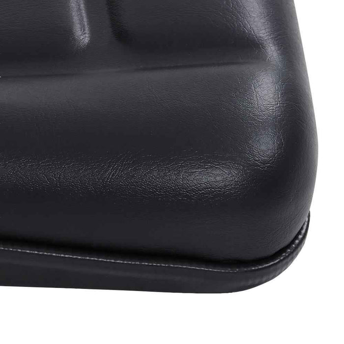 DURAFORCE Adjustable Angle Back And Slide Universial Tractor Fold Down Seat Black
