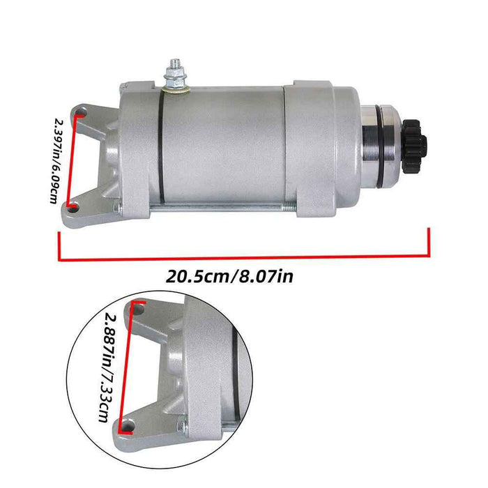 DURAFORCE Motorcycle Starter For Yamaha V-Star 1100 Classic Custom 1999-2009 410-54125