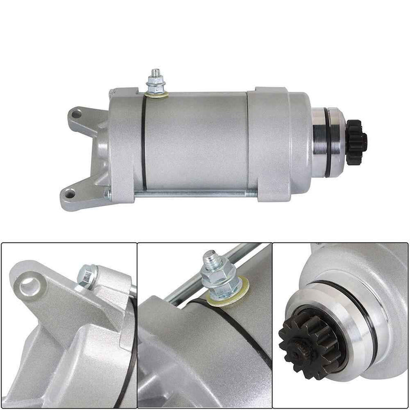 DURAFORCE Motorcycle Starter For Yamaha V-Star 1100 Classic Custom 1999-2009 410-54125