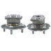 DURAFORCE For Toyota RAV4 2006 07-17 2018 424100R010 2Pcs Rear Wheel Hub Bearing Assembly