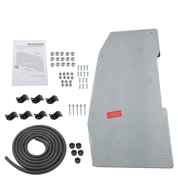 DURAFORCE UTV Rear Windshield For Can Am Defender 5/ 8 / 10 / MAX 2016-2023 Dark Tint