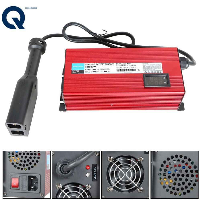 DURAFORCE Golf Cart 36V 12A "D" Style Plug Battery Charger For EZGO TXT Club Car