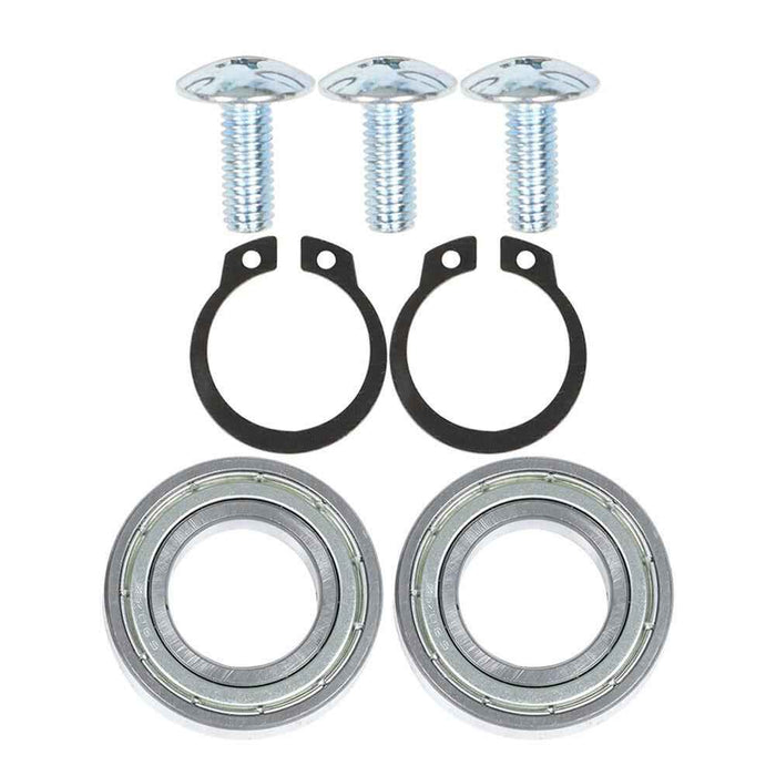 DURAFORCE Go Kart Steering Wheel Steel Kit Gear Rack Pinion Shaft Set Fast 110cc US