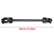 DURAFORCE Go Kart Steering Wheel Steel Kit Gear Rack Pinion Shaft Set Fast 110cc US