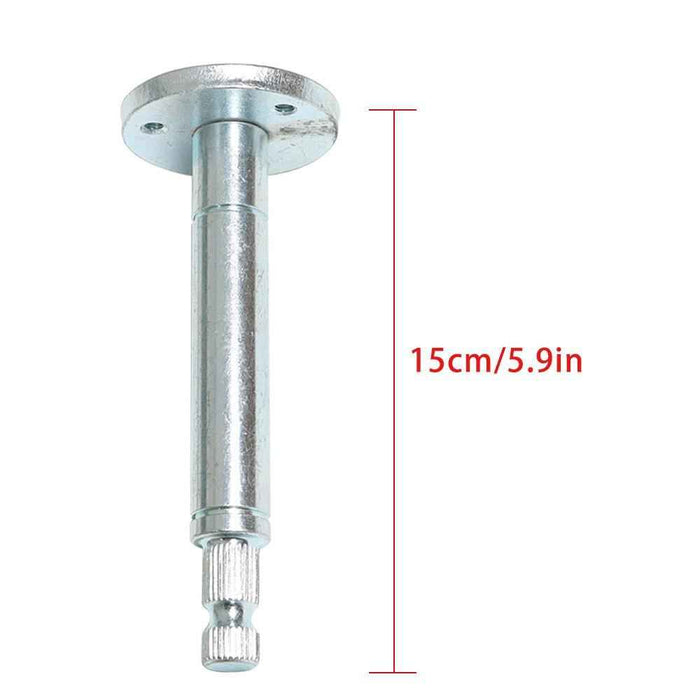 DURAFORCE Go Kart Steering Wheel Steel Kit Gear Rack Pinion Shaft Set Fast 110cc US