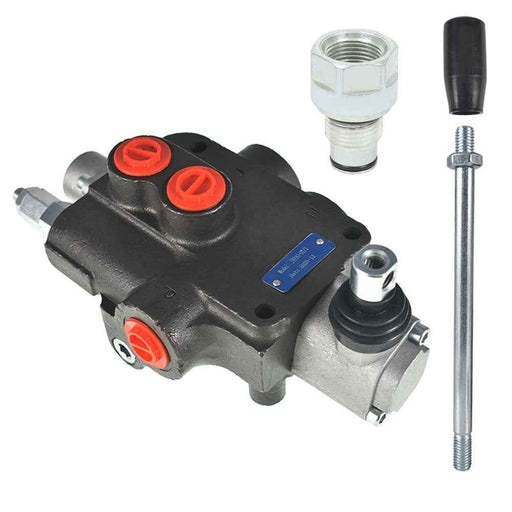 DURAFORCE 1Spool 21GPM Hydraulic Directional Control Valve Double Acting + conversion plug