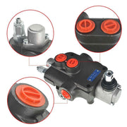 DURAFORCE 1Spool 21GPM Hydraulic Directional Control Valve Double Acting + conversion plug